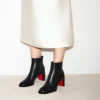 Adoxa – buty na obcasie 70 mm – skóra cielęca – czarne – damskie Adoxa – buty na obcasie 70 mm – skóra cielęca – czarne – damskie