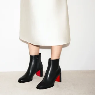 Adoxa – buty na obcasie 70 mm – skóra cielęca – czarne – damskie Adoxa – buty na obcasie 70 mm – skóra cielęca – czarne – damskie