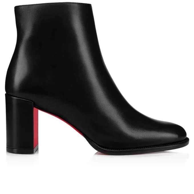 Adoxa – buty na obcasie 70 mm – skóra cielęca – czarne – damskie Adoxa – buty na obcasie 70 mm – skóra cielęca – czarne – damskie