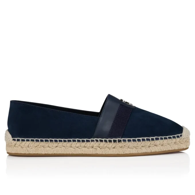 Alfarica – espadryle – odwrócona skóra cielęca – granatowe – męskie Alfarica – espadryle – odwrócona skóra cielęca – granatowe – męskie