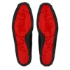 Alfarica – espadryle – odwrócona skóra nubukowa – czarne – męskie