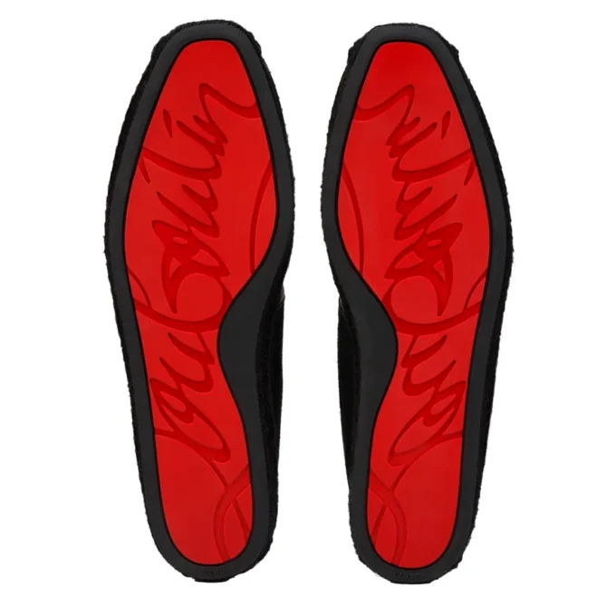 Alfarica – espadryle – odwrócona skóra nubukowa – czarne – męskie