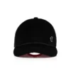 Aliochitto – kapelusz typu trucker – aksamit – czarna