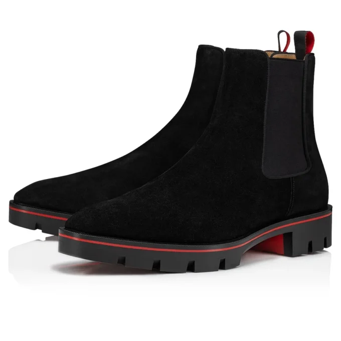 Alpinosol – buty – skóra cielęca – czarne – męskie Alpinosol – buty – skóra cielęca – czarne – męskie