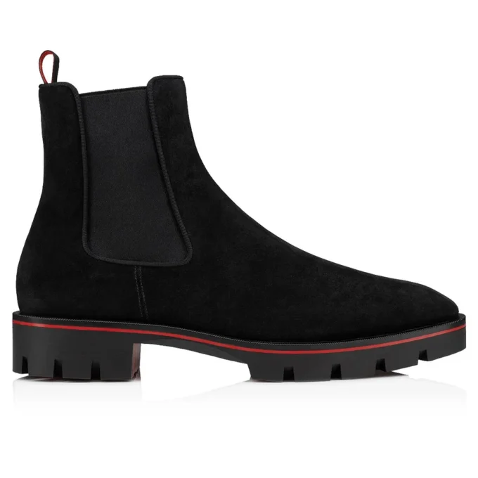 Alpinosol – buty – skóra cielęca – czarne – męskie Alpinosol – buty – skóra cielęca – czarne – męskie