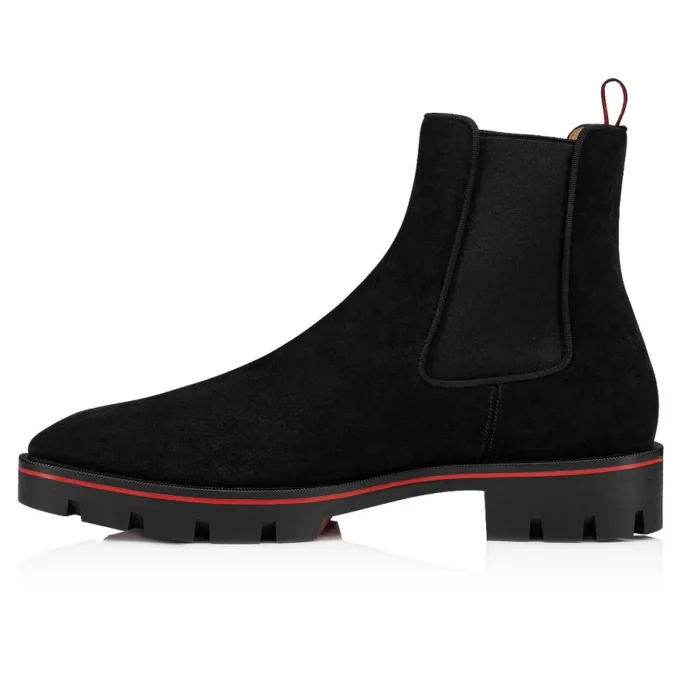 Alpinosol – buty – skóra cielęca – czarne – męskie Alpinosol – buty – skóra cielęca – czarne – męskie