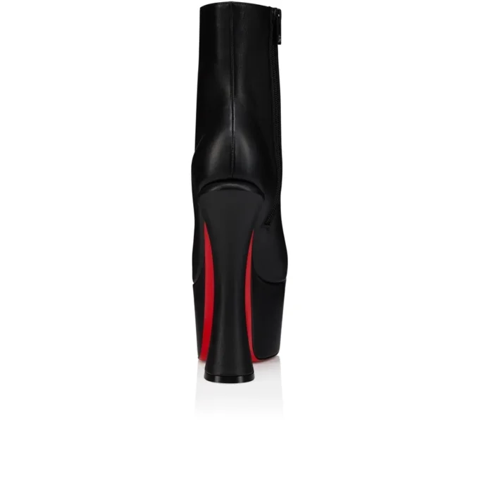 Aquabootie – buty na niskim obcasie 160 mm – skóra cielęca – czarne – damskie Aquabootie – buty na niskim obcasie 160 mm – skóra cielęca – czarne – damskie