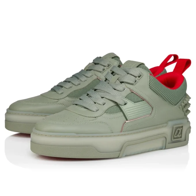 Astroloubi 2 – Sneakersy – Skóra cielęca i laminowana skóra cielęca – Haiiro – Męskie Astroloubi 2 – Sneakersy – Skóra cielęca i laminowana skóra cielęca – Haiiro – Męskie