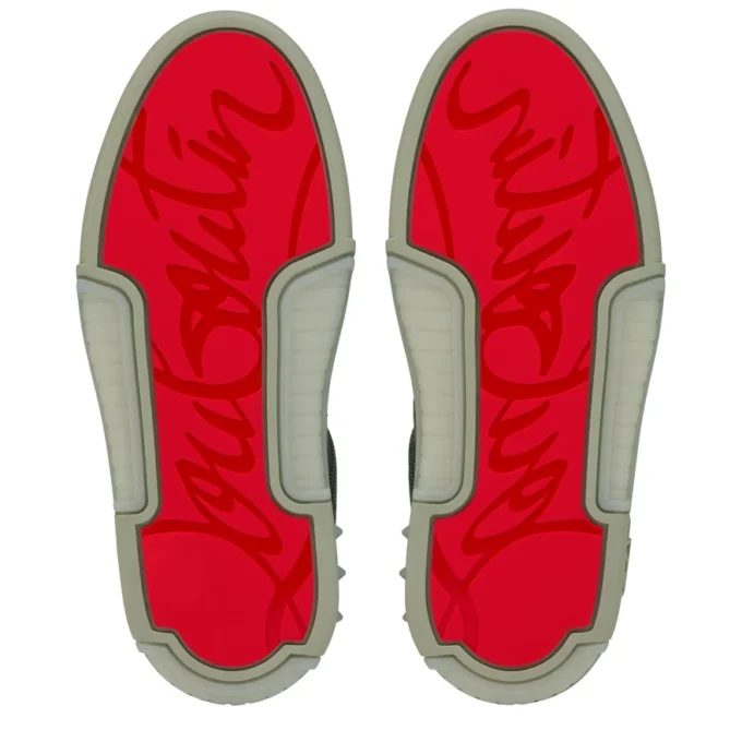 Astroloubi 2 – Sneakersy – Skóra cielęca i laminowana skóra cielęca – Haiiro – Męskie Astroloubi 2 – Sneakersy – Skóra cielęca i laminowana skóra cielęca – Haiiro – Męskie