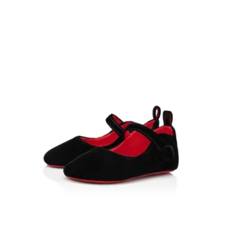 Baby Love Chick – Baleriny – aksamit – czarne – dla niemowląt Baby Love Chick – Baleriny – aksamit – czarne – dla niemowląt