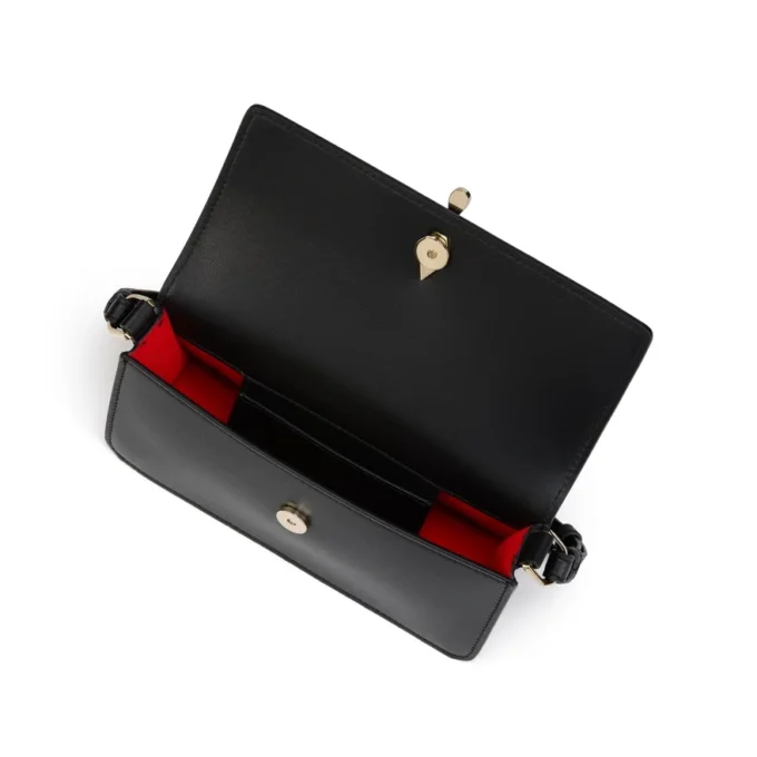 Bettina Mini – torebka crossbody – skóra nappa jagnięca – czarna Bettina Mini – torebka crossbody – skóra nappa jagnięca – czarna