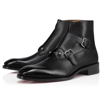 Buty Chambelimonk – Botki – Skóra cielęca – Czarne – Męskie Buty Chambelimonk – Botki – Skóra cielęca – Czarne – Męskie