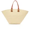 Cabata Large – torba Typu Tote – rafia i skóra cielęca – naturalna Cabata Large – torba Typu Tote – rafia i skóra cielęca – naturalna