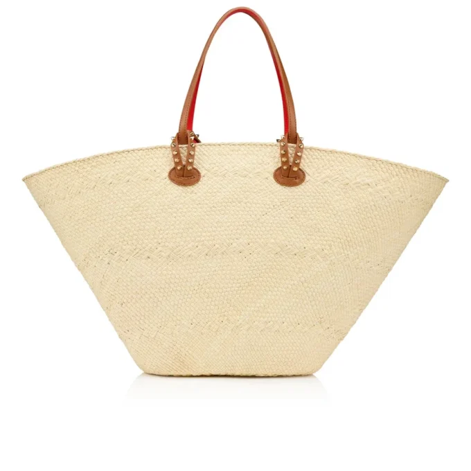 Cabata Large – torba Typu Tote – rafia i skóra cielęca – naturalna Cabata Large – torba Typu Tote – rafia i skóra cielęca – naturalna