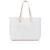 Cabata Large – torba Typu Tote – skóra cielęca i kolce – Bianco Cabata Large – torba Typu Tote – skóra cielęca i kolce – Bianco