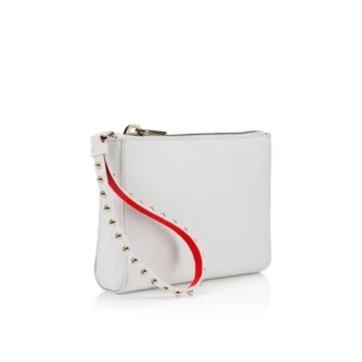 Cabata Mini – saszetka – miękka skóra cielęca – Bianco