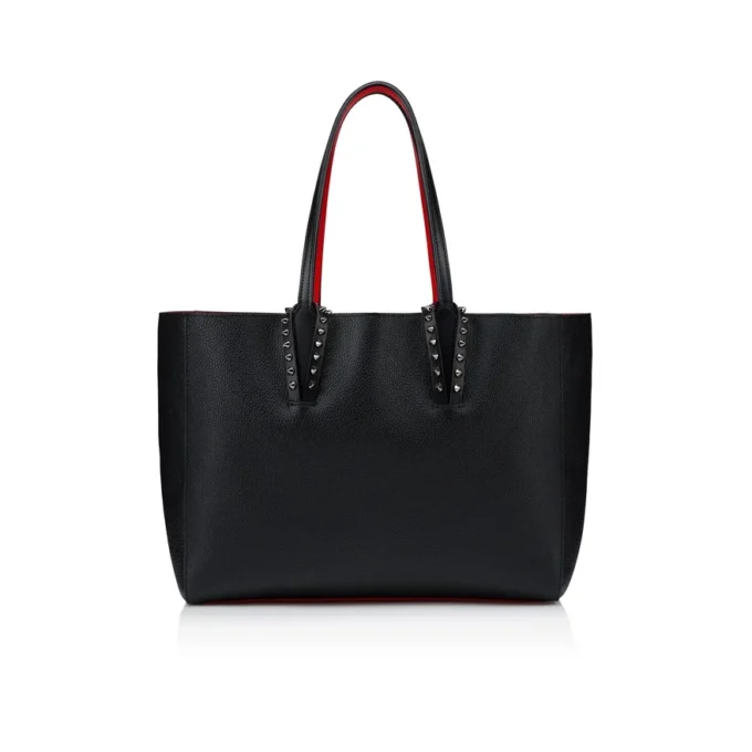 Cabata Small – torba Typu Tote – skóra cielęca i kolce – czarna Cabata Small – torba Typu Tote – skóra cielęca i kolce – czarna