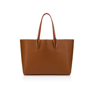 Cabata – torba Typu Tote – skóra cielęca i ćwieki – Cuoio