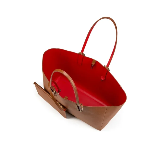 Cabata – torba Typu Tote – skóra cielęca i ćwieki – Cuoio Cabata – torba Typu Tote – skóra cielęca i ćwieki – Cuoio
