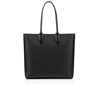 Cabata – torba Typu Tote – ziarnista skóra cielęca – czarna