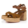 Calakala – espadryle o wysokości 85 mm – zamsz i skóra cielęca – Rhea – damskie Calakala – espadryle o wysokości 85 mm – zamsz i skóra cielęca – Rhea – damskie