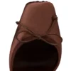 Cassia Lace up – czółenka na paskach o wysokości 100 mm – satyna krepowa – kolor Nude 8 – damskie Cassia Lace up – czółenka na paskach o wysokości 100 mm – satyna krepowa – kolor Nude 8 – damskie