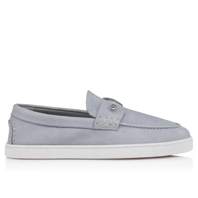 Chambeliboat – buty żeglarskie – ziarnista skóra cielęca – kolor Jumbo Grey – damskie Chambeliboat – buty żeglarskie – ziarnista skóra cielęca – kolor Jumbo Grey – damskie