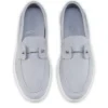 Chambeliboat – buty żeglarskie – ziarnista skóra cielęca – kolor Jumbo Grey – damskie Chambeliboat – buty żeglarskie – ziarnista skóra cielęca – kolor Jumbo Grey – damskie