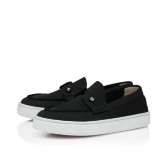 Chambelikid – buty żeglarskie – skóra nubukowa – czarne – dzieci Chambelikid – buty żeglarskie – skóra nubukowa – czarne – dzieci