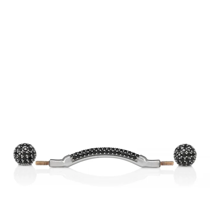 Chambelink Strass – biżuteria do butów – metal i strass – Black Gun Chambelink Strass – biżuteria do butów – metal i strass – Black Gun