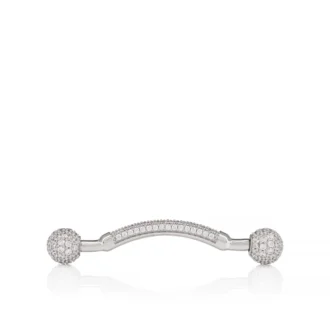 Chambelink Strass – biżuteria do butów – metal i strass – srebrny Chambelink Strass – biżuteria do butów – metal i strass – srebrny