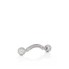 Chambelink Strass – biżuteria do butów – metal i strass – srebrny