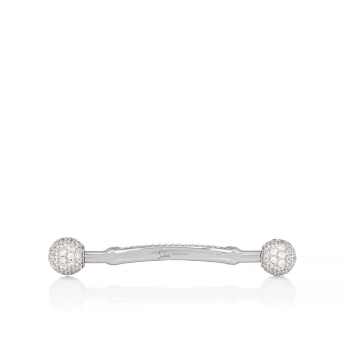 Chambelink Strass – biżuteria do butów – metal i strass – srebrny