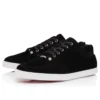 Chambelisneak Pin Strass – Sneakersy – aksamit – czarne – męskie Chambelisneak Pin Strass – Sneakersy – aksamit – czarne – męskie