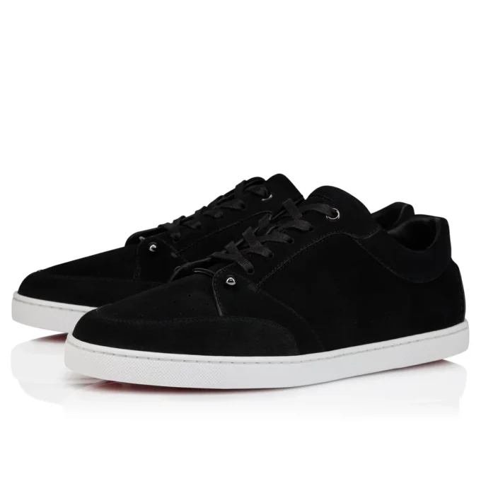 Chambelisneak – Sneakersy – Odwrócona skóra cielęca – Czarne – Męskie Chambelisneak – Sneakersy – Odwrócona skóra cielęca – Czarne – Męskie