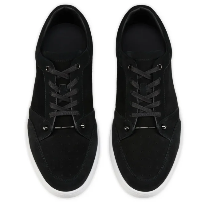 Chambelisneak – Sneakersy – Odwrócona skóra cielęca – Czarne – Męskie Chambelisneak – Sneakersy – Odwrócona skóra cielęca – Czarne – Męskie