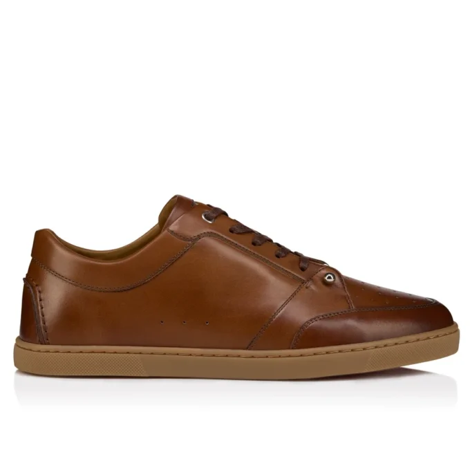 Chambelisneak – Sneakersy – Patynowana skóra cielęca – Havane – Męskie Chambelisneak – Sneakersy – Patynowana skóra cielęca – Havane – Męskie