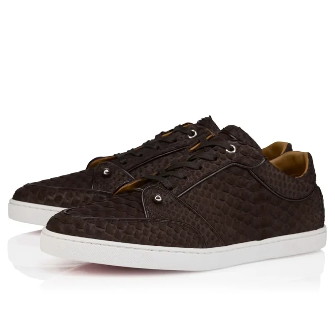 Chambelisneak – Sneakersy – Skóra pytona – Cafe – Męskie