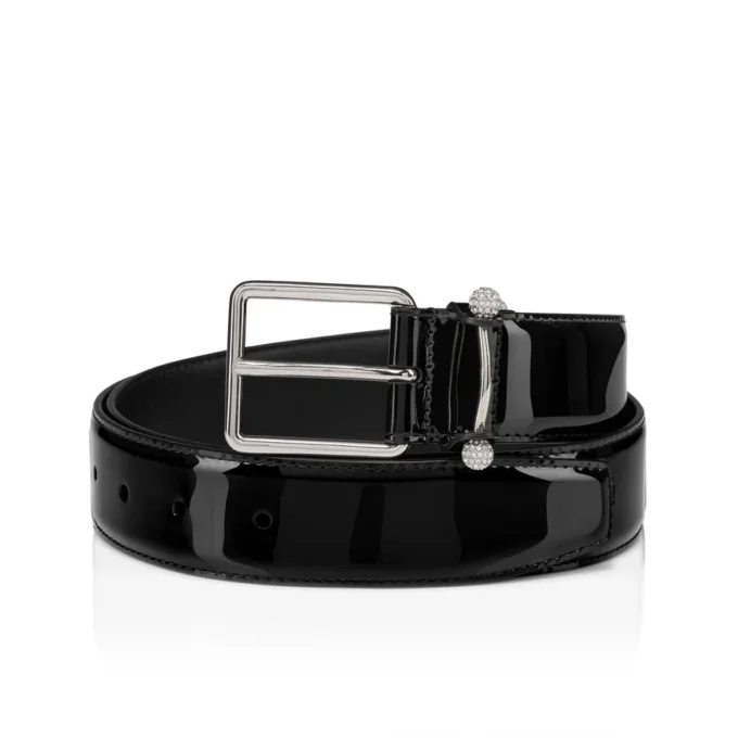 Chambeliss – pasek – lakierowana skóra i strass Night – czarny Chambeliss – pasek – lakierowana skóra i strass Night – czarny