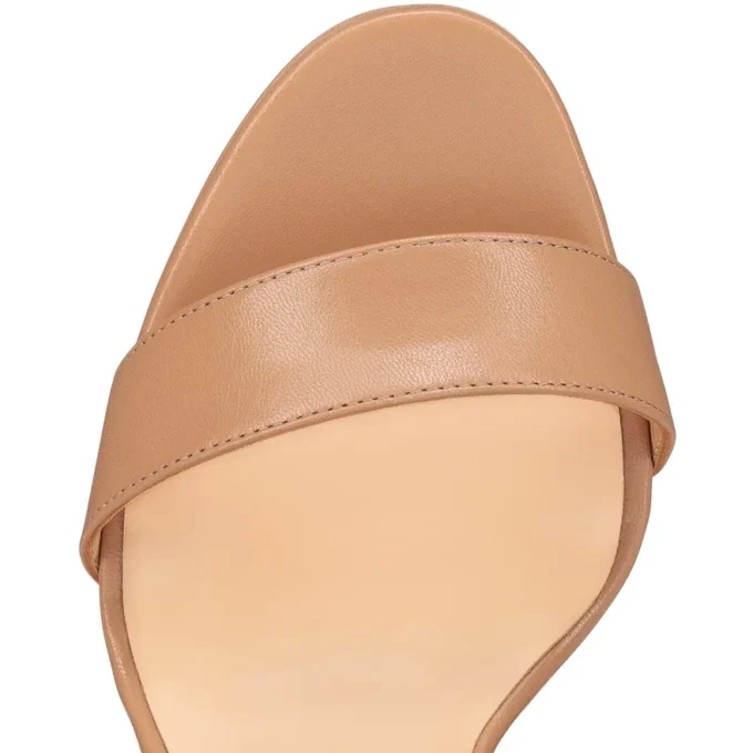 Choca Lux – sandały 120 mm – skóra koźlęca – kolor różowy – damskie Choca Lux – sandały 120 mm – skóra koźlęca – kolor różowy – damskie