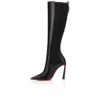 Condodo Botta – buty na obcasie 100 mm – skóra cielęca – czarne – damskie Condodo Botta – buty na obcasie 100 mm – skóra cielęca – czarne – damskie