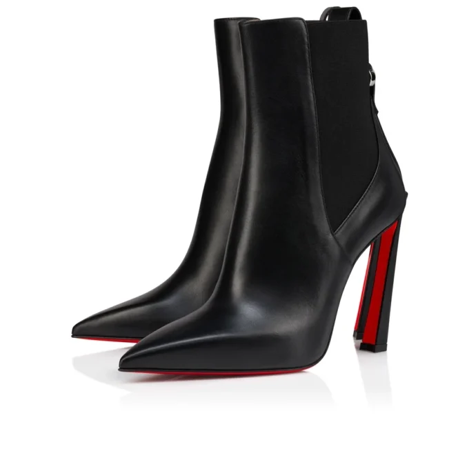 Condodo – niskie buty 100 mm – skóra cielęca – czarne – damskie Condodo – niskie buty 100 mm – skóra cielęca – czarne – damskie