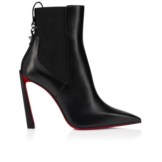 Condodo – niskie buty 100 mm – skóra cielęca – czarne – damskie Condodo – niskie buty 100 mm – skóra cielęca – czarne – damskie