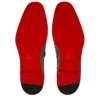 Danny Flex – mokasyny – skóra cielęca i splot twill – białe i brązowe – męskie Danny Flex – mokasyny – skóra cielęca i splot twill – białe i brązowe – męskie
