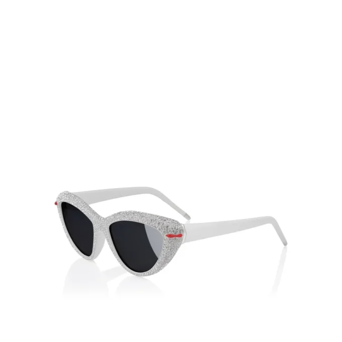 Diamond Kate Lb0031 – okulary przeciwsłoneczne – acetat – biały dym – damskie Diamond Kate Lb0031 – okulary przeciwsłoneczne – acetat – biały dym – damskie