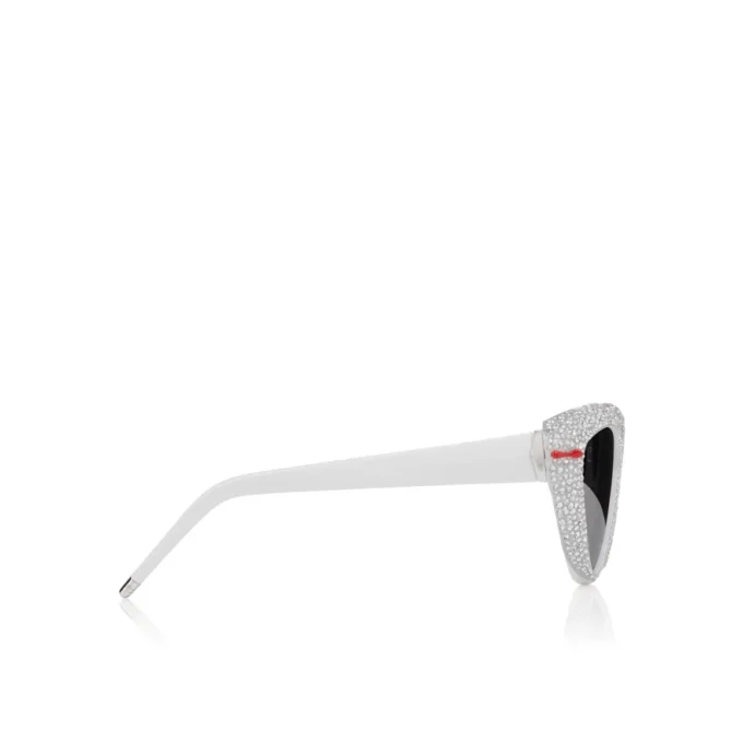 Diamond Kate Lb0031 – okulary przeciwsłoneczne – acetat – biały dym – damskie Diamond Kate Lb0031 – okulary przeciwsłoneczne – acetat – biały dym – damskie