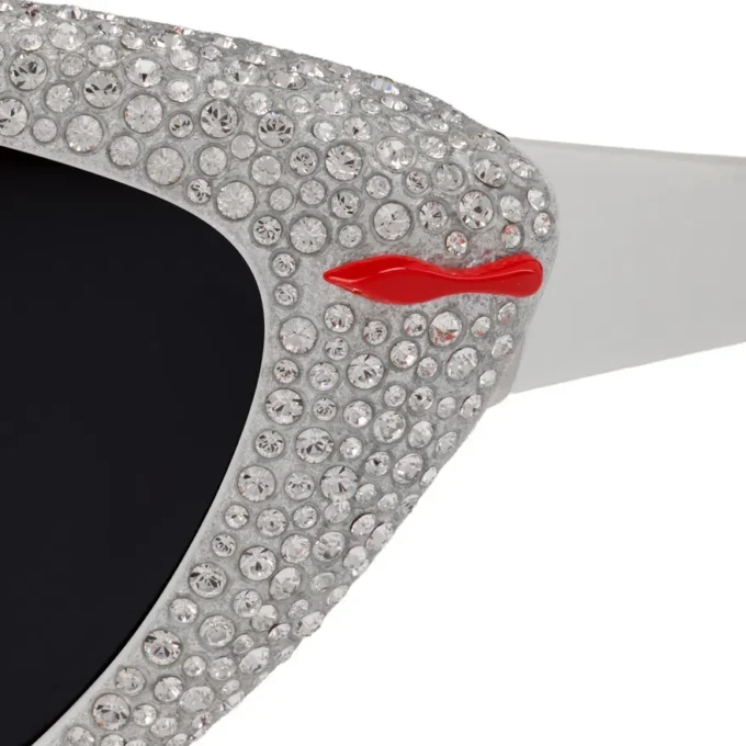 Diamond Kate Lb0031 – okulary przeciwsłoneczne – acetat – biały dym – damskie Diamond Kate Lb0031 – okulary przeciwsłoneczne – acetat – biały dym – damskie
