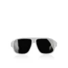 Diamond Roller Lb0032 – okulary przeciwsłoneczne – acetat – biały dym Diamond Roller Lb0032 – okulary przeciwsłoneczne – acetat – biały dym