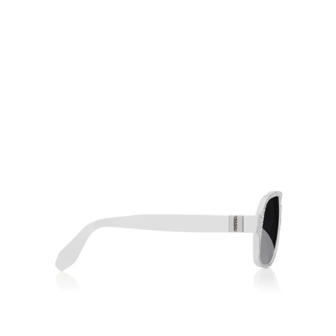 Diamond Roller Lb0032 – okulary przeciwsłoneczne – acetat – biały dym Diamond Roller Lb0032 – okulary przeciwsłoneczne – acetat – biały dym