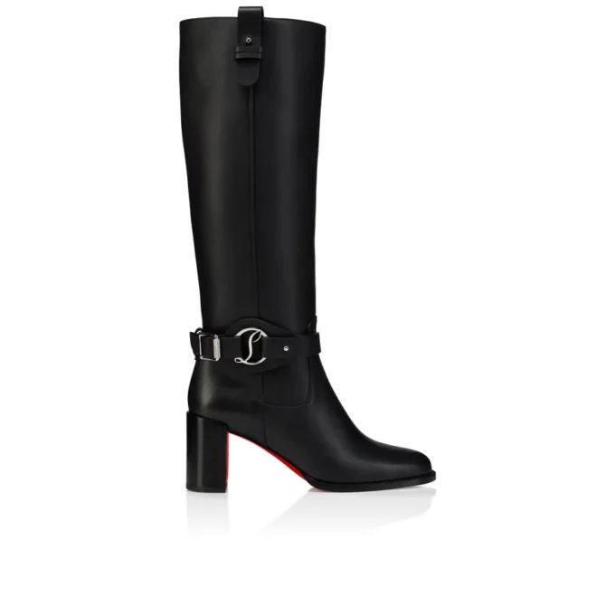 Dianouchette Botta – buty na obcasie 70 mm – skóra cielęca – czarne – damskie Dianouchette Botta – buty na obcasie 70 mm – skóra cielęca – czarne – damskie